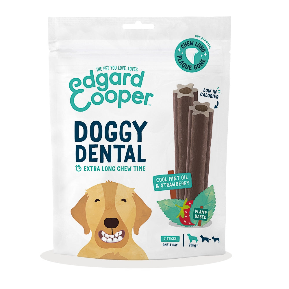 Doggy Dental Sticks Mint & Stawberry