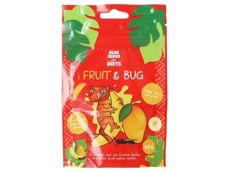 BLUE RIVER FRUIT & BUG 60G GECKO FOOD