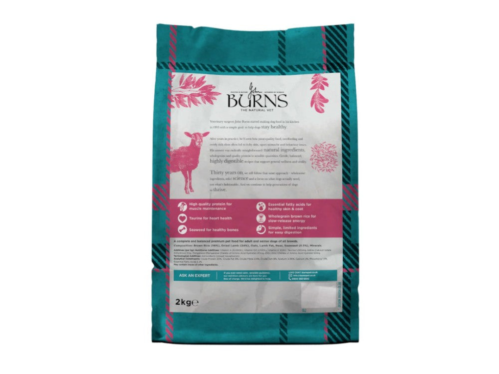 Burns Original Lamb and Brown Rice 2kg