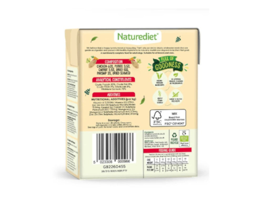 NATUREDIET GRAINFREE CHICKEN 390G