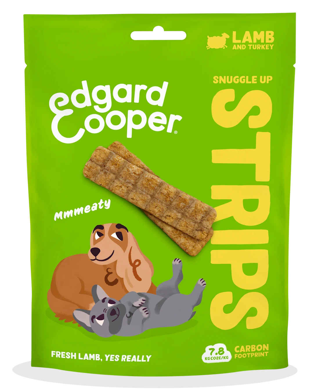 Edgard & Cooper Dog Strips Lamb & Turkey