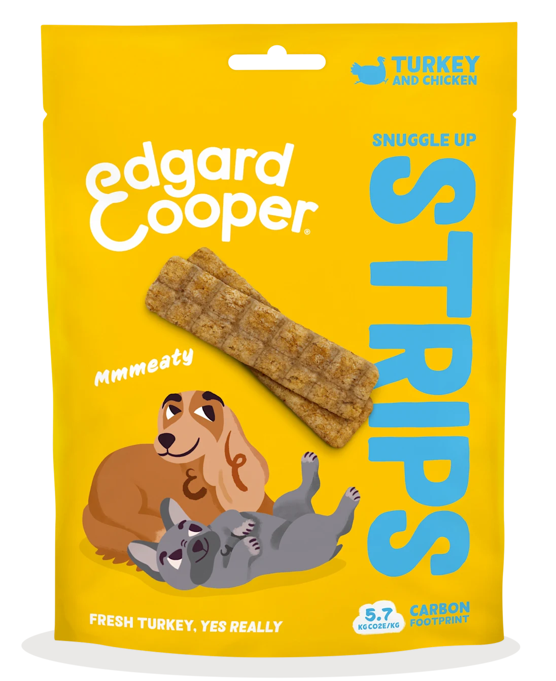 Edgard & Cooper Dog Strips Turkey & Chicken