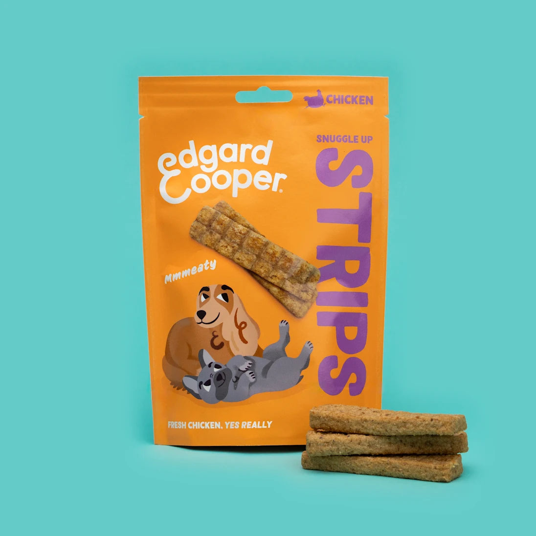 Edgard & Cooper Dog Strips Chicken