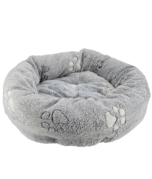 Trixie - Nando Round Bed Cuddly Place - Light Grey - 50x40cm