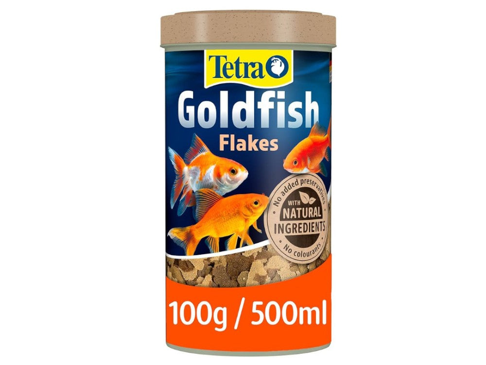 TETRA GOLDFISH FLAKES 100G 500ML