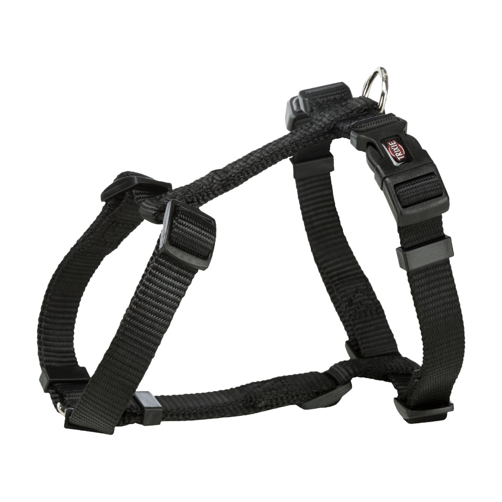 Trixie Premium H Harness Black S-XL