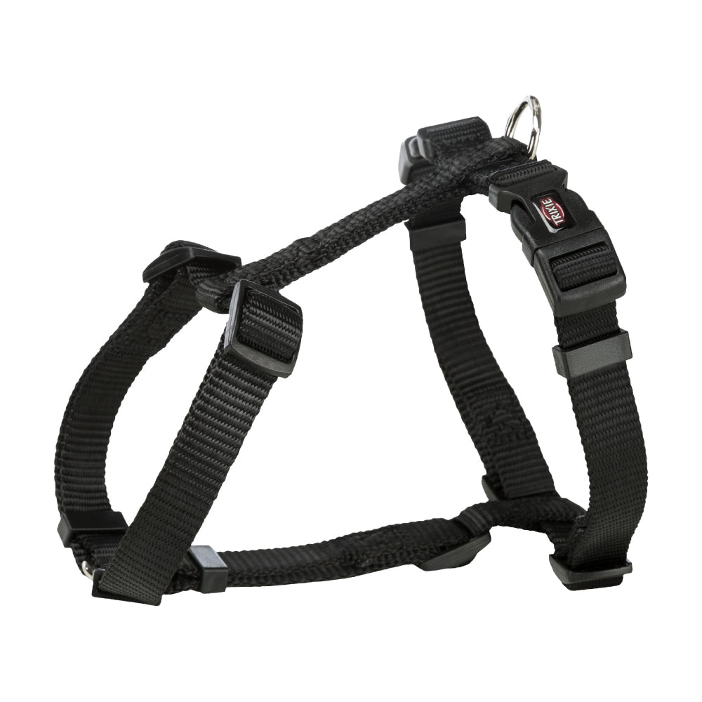 Trixie Premium H Harness Black S-XL
