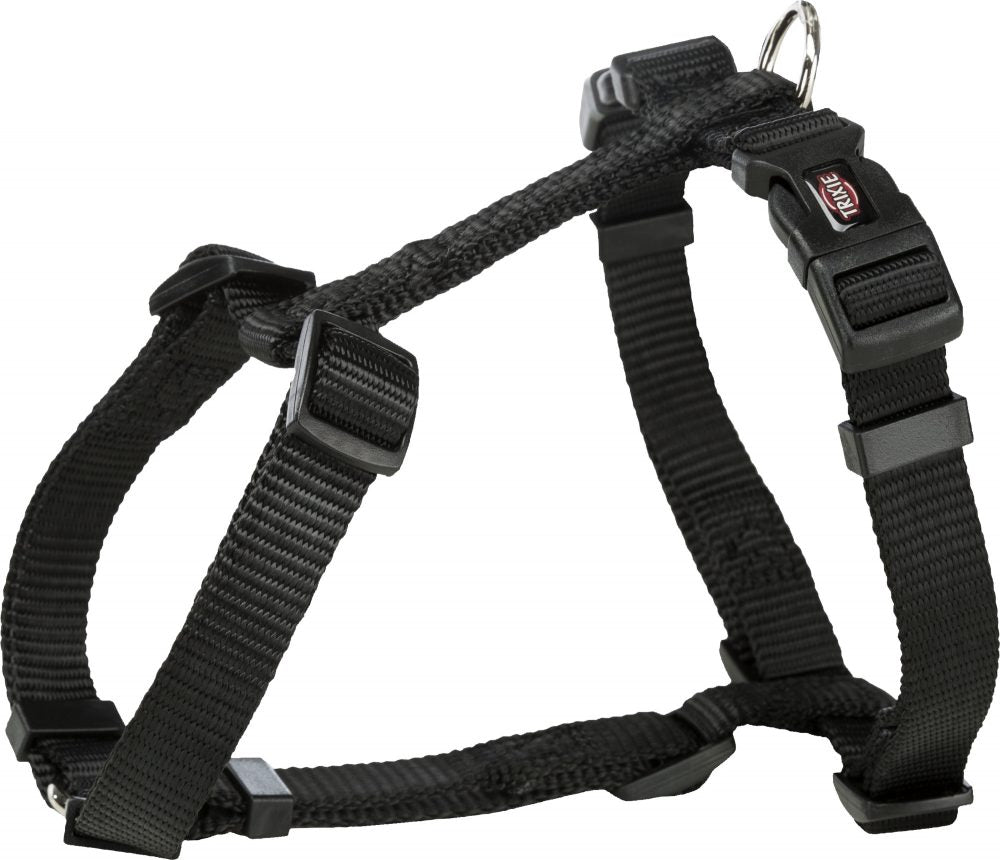 Trixie Premium H Harness Black S-XL