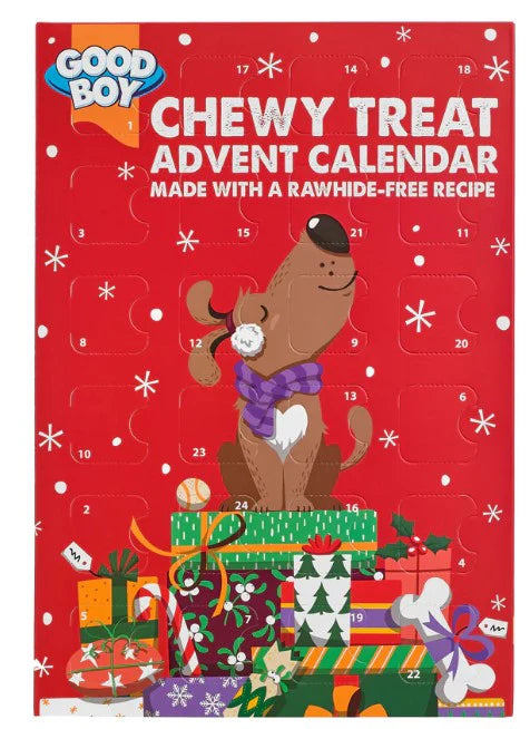 Good Boy Chewy Dog Treat Advent Calendar