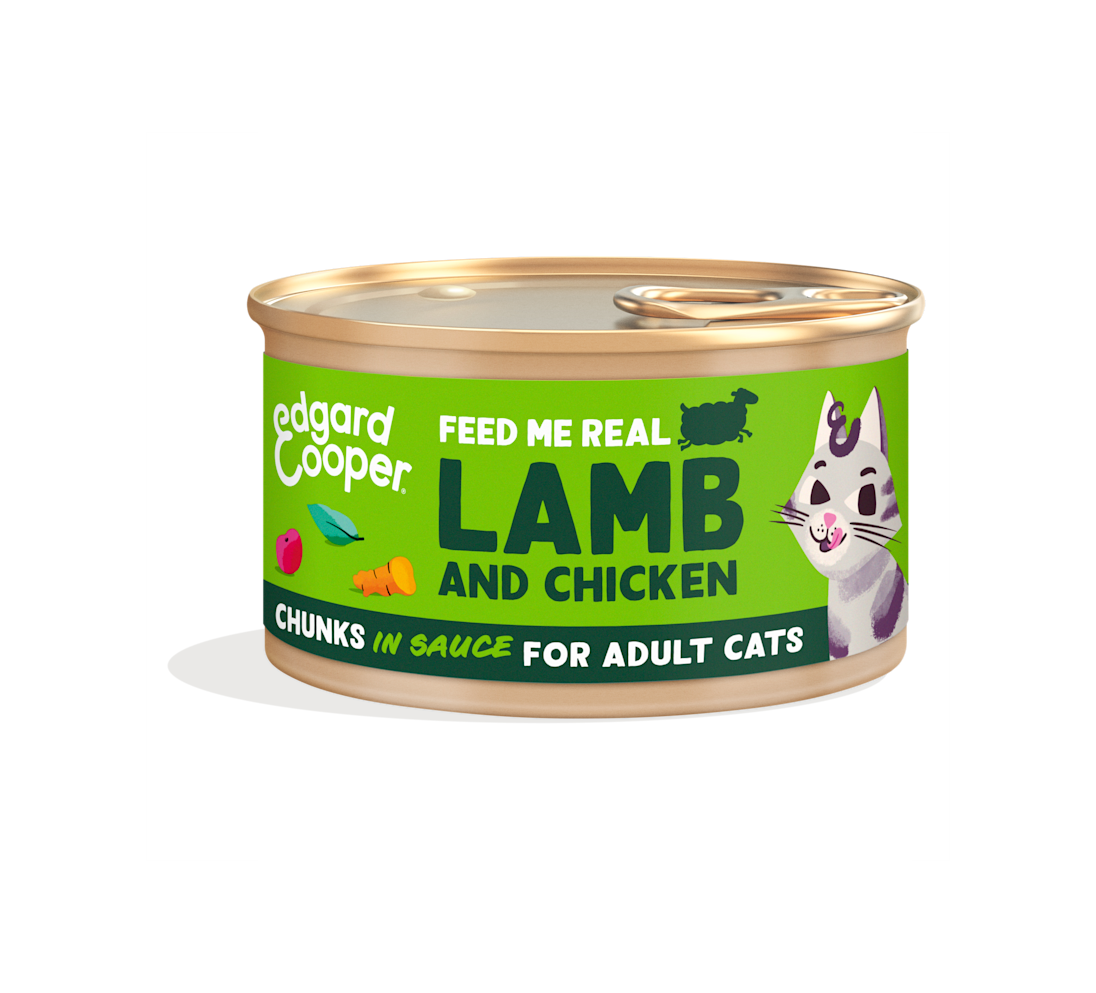 Edgard&Cooper Lamb & Chicken Chunks in Sauce 85g