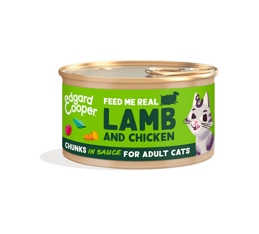 Edgard&Cooper Lamb & Chicken Chunks in Sauce 85g