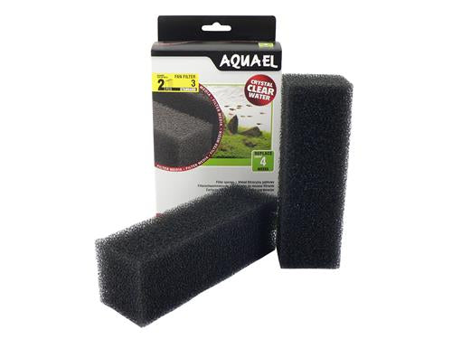 AQUAEL FAN 3 PLUS MEDIA SPONGE SET (2PC)