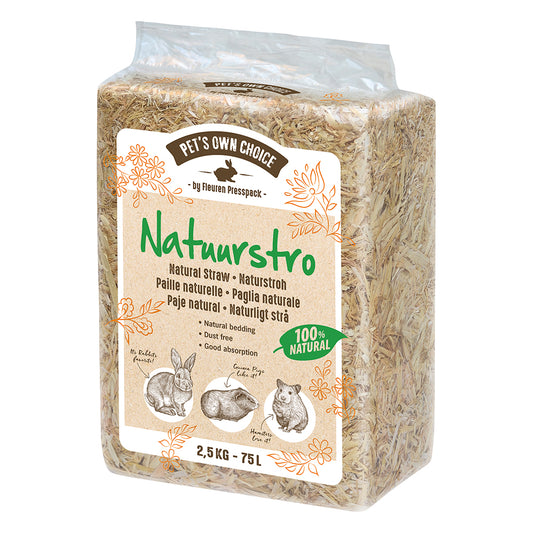 Pets Own Straw Small 2.5kg