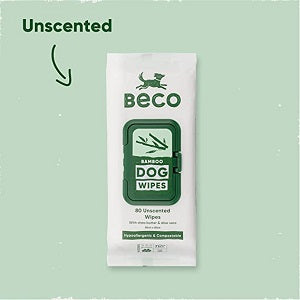 80 Beco Dog Wipes Unscented