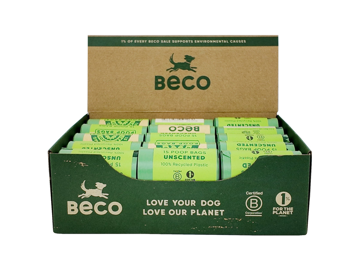 BECO UNSCENTED BAGS COUNTER DISP 30PC