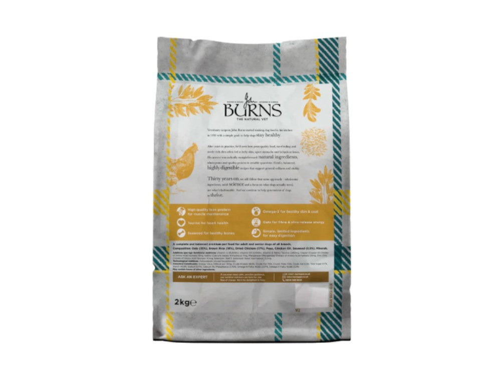 Burns Weight Control Chicken and Oats 2kg