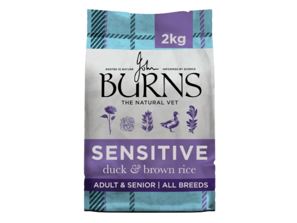 Burns Sensitive Duck and Brown Rice 2kg