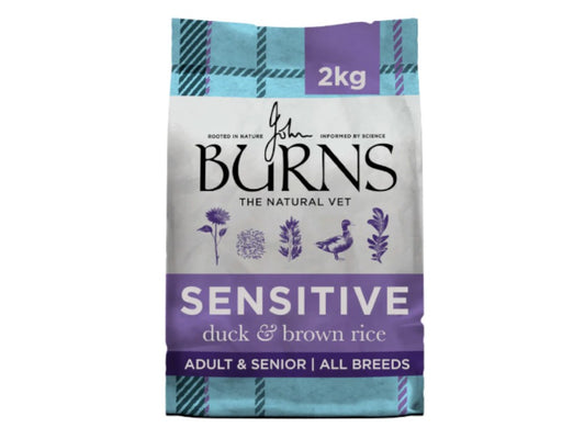 Burns Sensitive Duck and Brown Rice 2kg