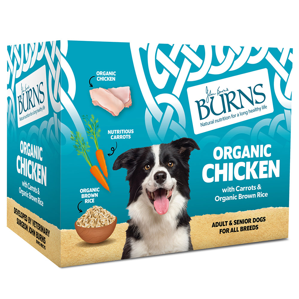 Burns Wet Food Chicken, vegetables and Rice 6x395g