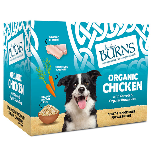 Burns Wet Food Chicken, vegetables and Rice 6x395g