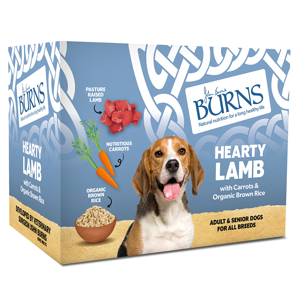 Burns Wet Food Lamb, vegetables and Rice 6x395g