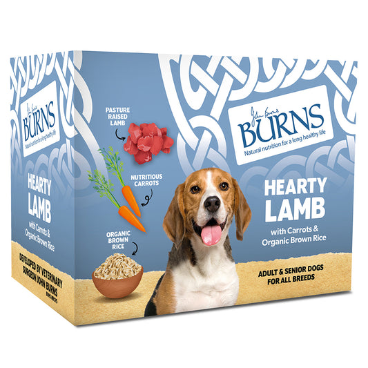 Burns Wet Food Lamb, vegetables and Rice 6x395g