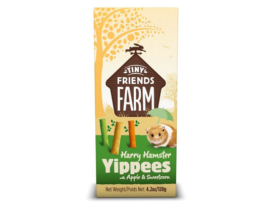 HARRY YIPPEES APPLE& SWEETCORN 120G