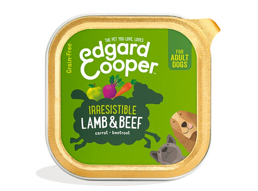 Edgard & Cooper Lamb & Beef 140g Tray