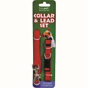 Eirpet Puppy Nylon Collar and Lead
