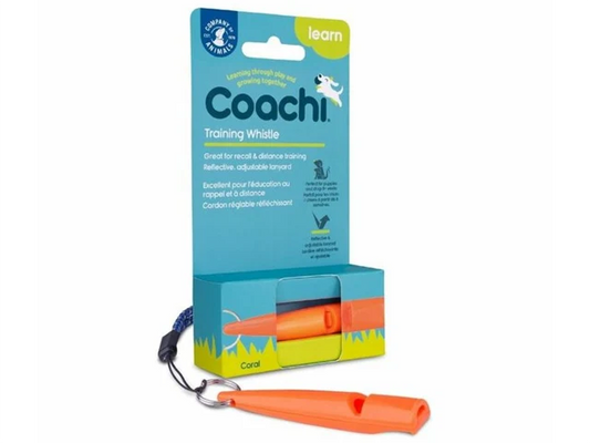 COACHI TRAINING WHISTLE CORAL