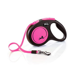 Flexi Neon Tape Lead 5m - Pink