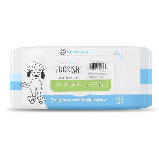 Daily Bath Wipes Spring Water 100pk