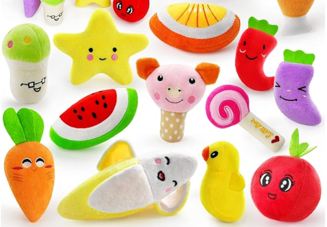 Assorted soft toys