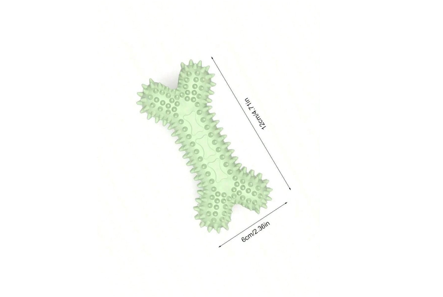 Pastel Rubber Dog Bone