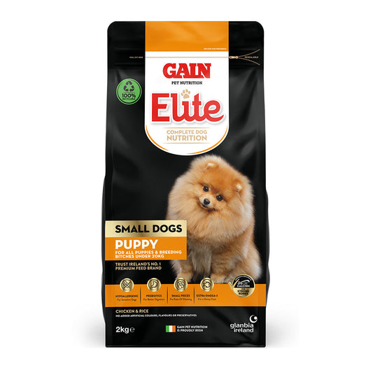 Gain Small Dog Puppy Food 2kg
