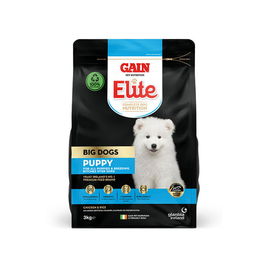 Gain Big Dog Puppy Food 3kg