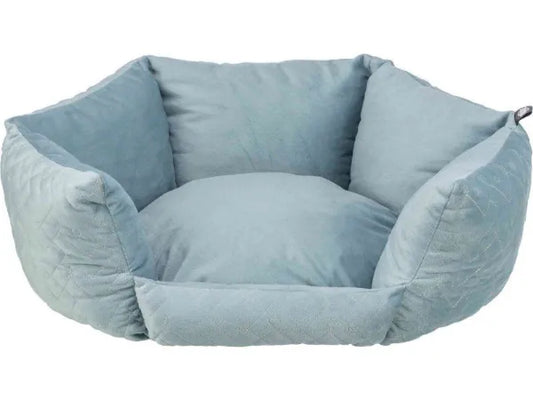 Natalya Bed Round Ice Blue 50cm