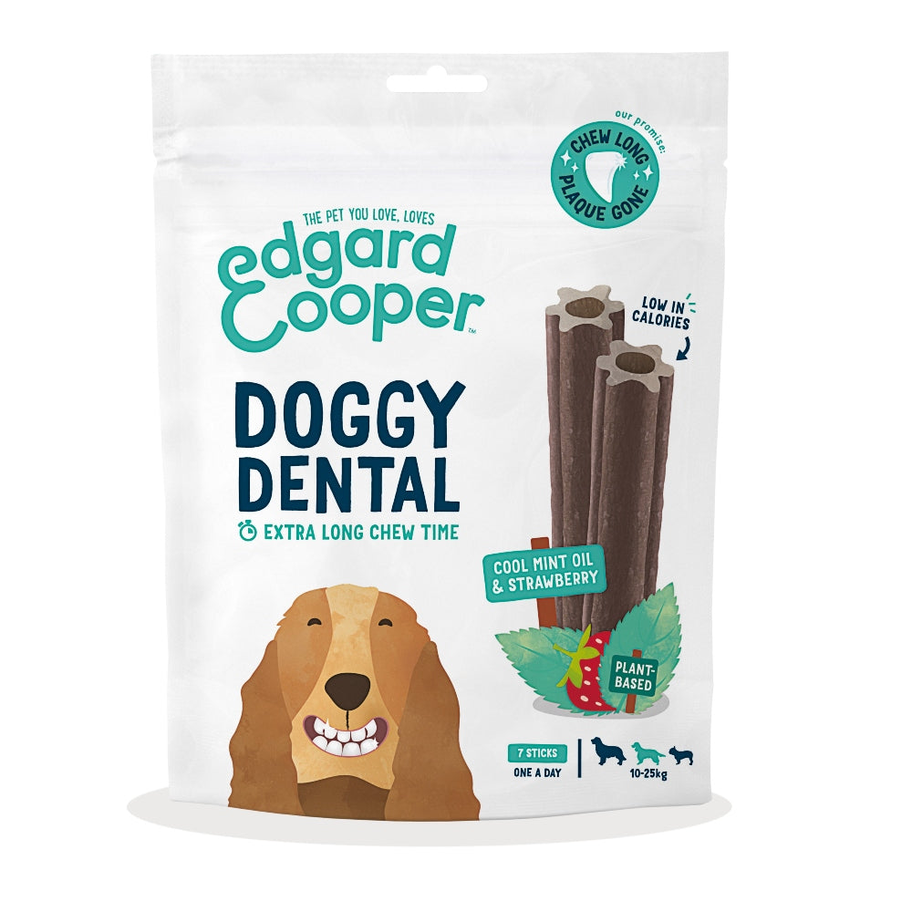 Doggy Dental Sticks Mint & Stawberry