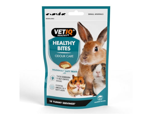 VETIQ SMALL ANIMAL ODOR-CARE TREATS 30G