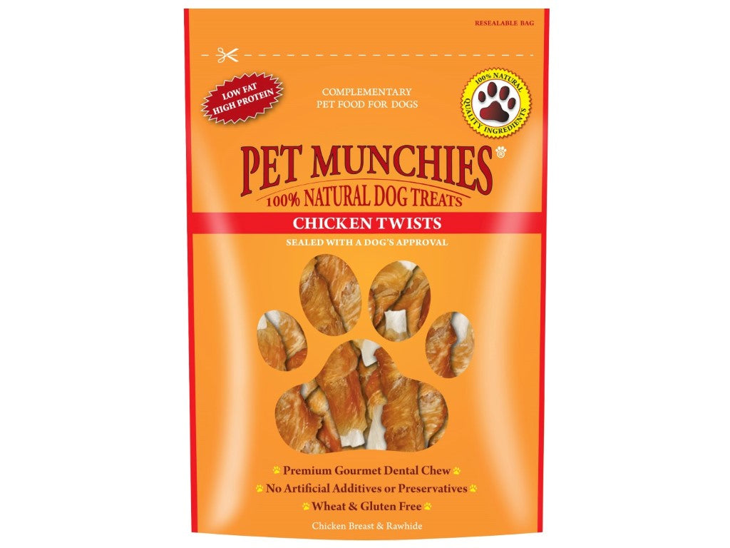 PET MUNCHIES DUCK TWISTS 80G