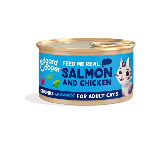 Edgard & Cooper Cat Salmon & Chicken 85g