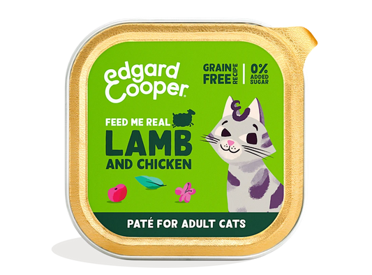 Edgard & Cooper Lamb & Chicken Cat Pate 85g