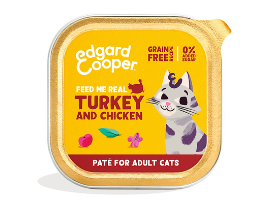 Edgard & Cooper Turkey & Chicken Cat Pate 85g