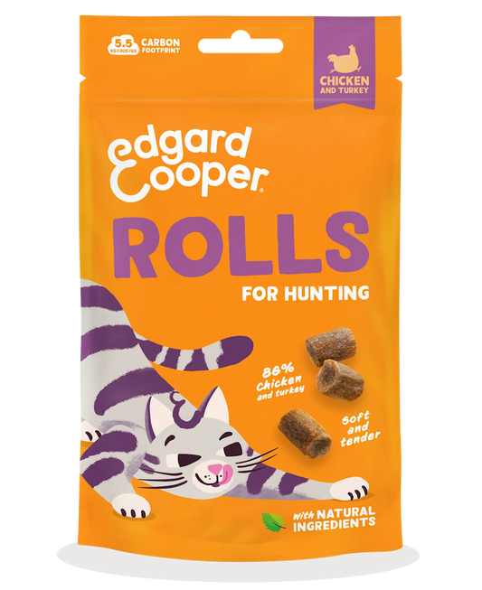 Edgard & Cooper Cat Chicken & Turkey Rolls