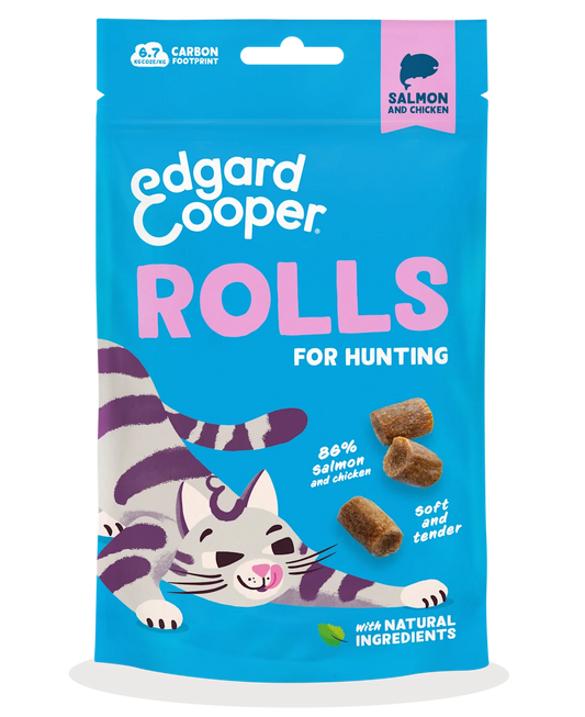 Edgard & Cooper Cat Chicken & Salmon Rolls