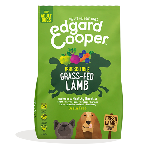 Edgar & Cooper Lamb Dog 12kg