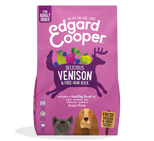Edgard & Cooper Venison Dog 12kg