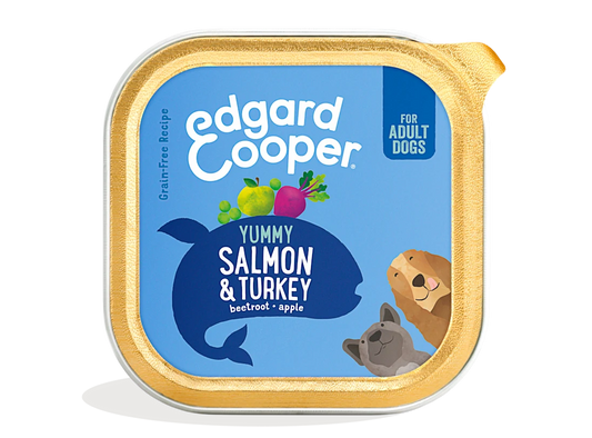 Edgard & Cooper Salmon & Turkey 150g Tray
