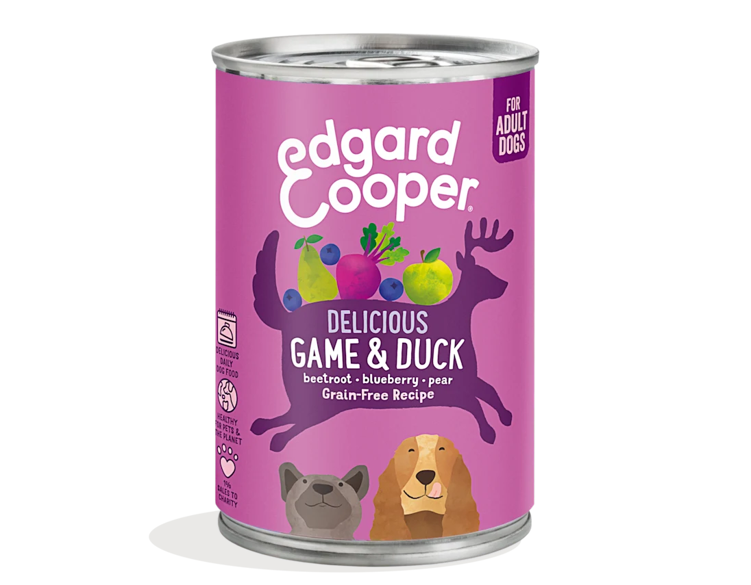 Edgard & Cooper Game and Duck Dog 400g Can / Buy 5 Get 1 Free