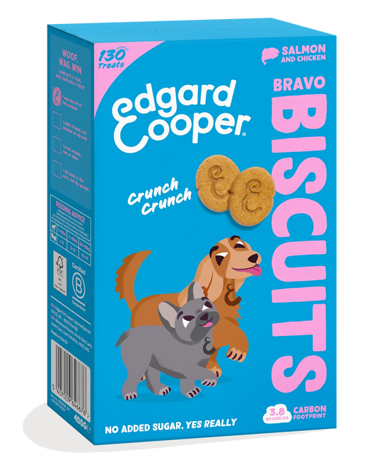 Edgard & Cooper Dog Biscuits Salmon